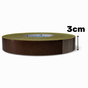 Bobina Teflon Adesivado para Seladora 3cm - Rolo 30mmx30m