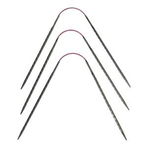 Jogo Agulhas Crasytrio Addi - Unicorn 180-2 30cm 3,5mm