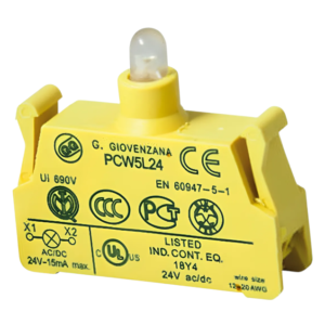 Pcw5l220 | Giovenzana | Bloco De Contato Mola Led