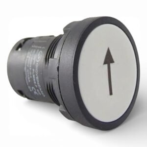 Botão Branco Sinal Subida Giovenzana - Plmn5.f 22mm 2na