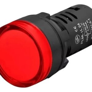 Botão Sinalização Led 24v Vermelho Giovenzana Plml1l24