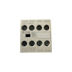 Bloco Contato Auxiliar Eaton - XTCEXFAC40 4NO Frontal