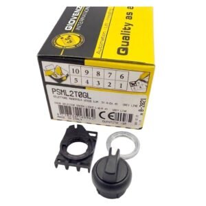 Chave Seletora Giovenzana PSML5D2GL 22mm 2 Posições
