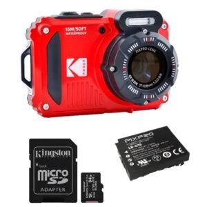Câmera Compacta Kodak Pixpro Wpz2 16mp + Cartão memória 64GB