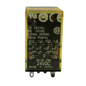 RELÉ DE USO GERAL 4PDT 6A 24VDC IDEC