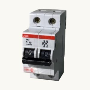 Mini disjuntor termomagnético bipolar 10A S62-C10 2P ABB