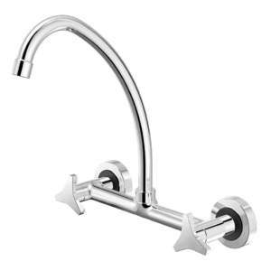Misturador de Cozinha de Parede Nova Gyro 1258-NGY-CR Tigre