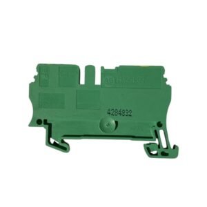 Kit 5 Conector De Passagem Weidmuller Zpe 2,5, Mola 2 Pontas Terra