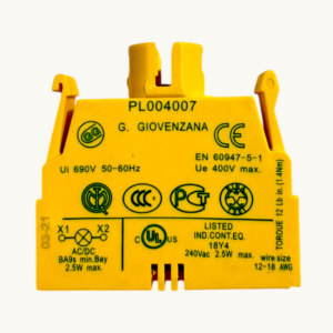 KIT 5 Soquete para lâmpada com base Ba9s Pl004007 Giovenzana