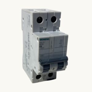 Disjuntor Bipolar para Siemens 5sl12 Mcb Curva C 6a 400v 3ka