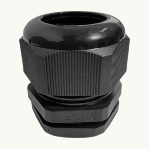 M40x1.5 Preto Prensa Cabo Com Anel De Vedação C/ 20 Pçs
