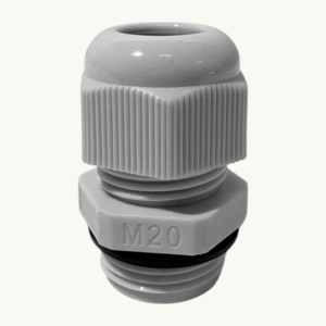 KIT 20 Prensa Cabo Nylon M20 Citex M20 Branco