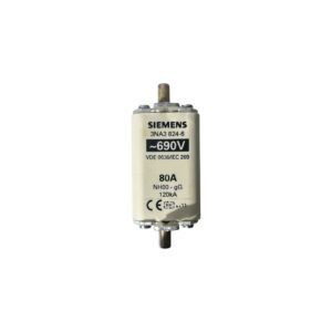 Fusível Nh00 Siemens 80a 690v Gg 3na3824-6