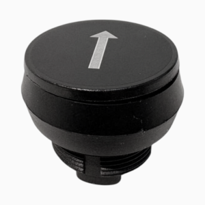 KIT 5 Botao Pulsador Seta Branca Giovenzana - PL005386