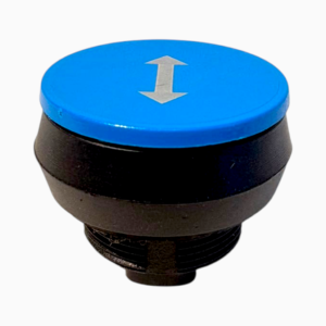 KIT 5 Botao Comando Azul 22mm Giovenzana - PL005085-COM