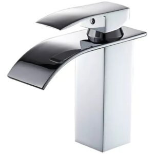 Torneira Banheiro Misturador Monocomando Metal Inox WJ-14A