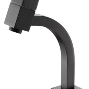 Torneira Banheiro Lavatório Quadra Luxo Baixa Dc-6604p Preto