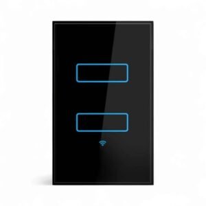 Interruptor Wi-Fi Lanbon L6 2‑Gang Retangular