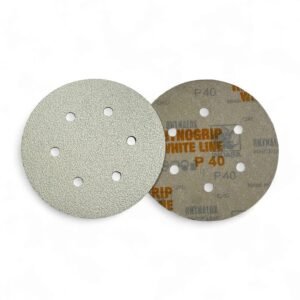 Disco Lixa 150mm Rhynogrip Indasa - Whiteline Grão P40