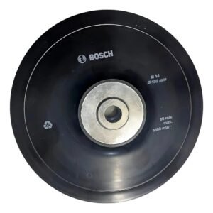 Suporte De Disco Lixa Flexivel 7 Para Bosch Cor Preto