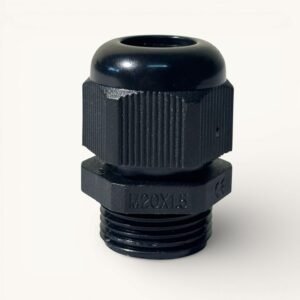 Kit 20 Prensa Cabo Nylon Preto M20x1,5